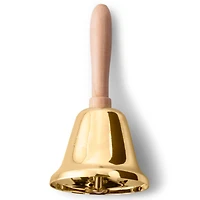 12 Pack: Gold Liberty Bell with Wooden Handle by Creatology™