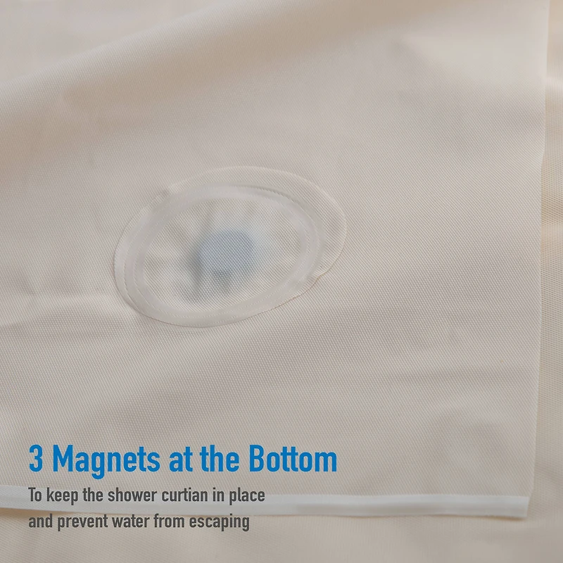 Bath Bliss Splash Guard Shower Liner