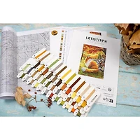 LetiStitch A Friend for Little Fox Counted Cross Stitch Kit