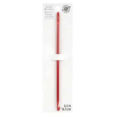 12 Pack: 6.4" Aluminum Locker Hook Tool by Loops & Threads®