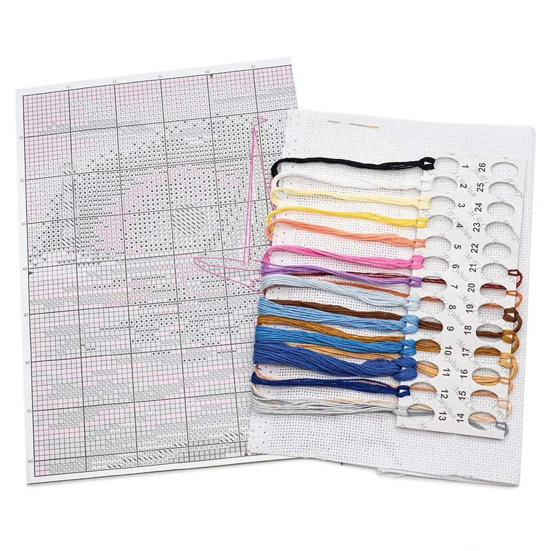 MP Studia A Long Journey Cross Stitch Kit Cross Stitch Kit