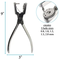 The Beadsmith® Rotary Hand Sewing Leather Punch