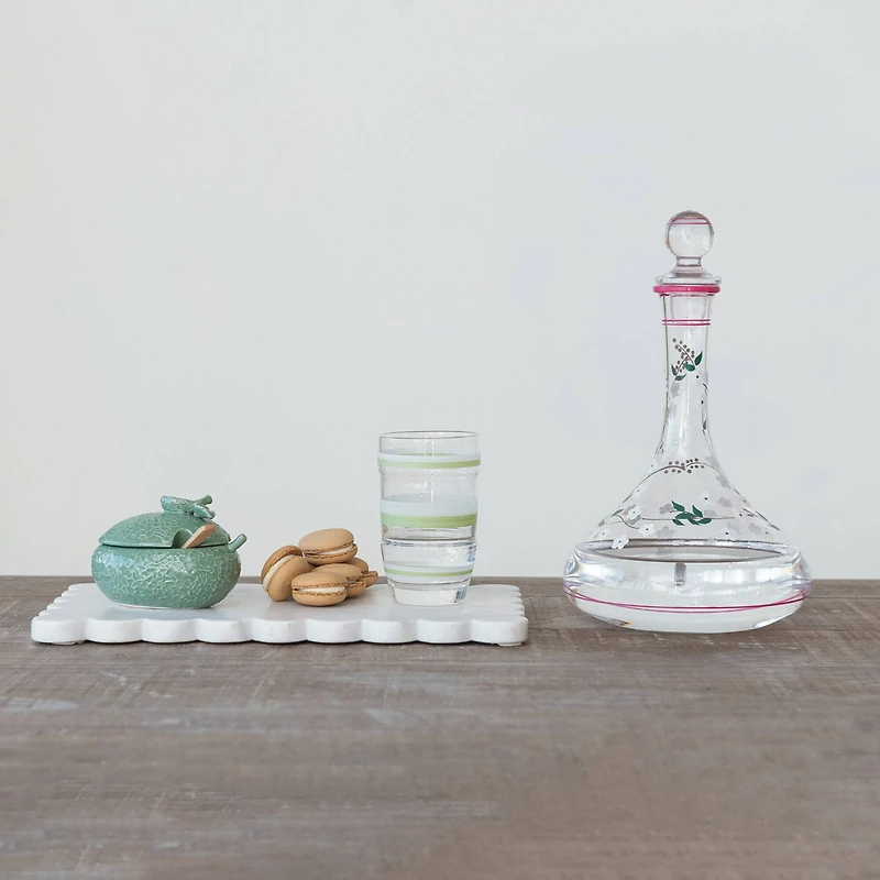 Hello Honey® 60oz. Botanical Bliss Glass Decanter