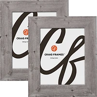 Pack: Craig Frames American Barn Light Gray Picture Frame