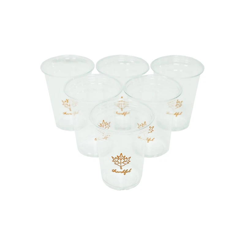 16oz. Thankful Plastic Cups, 12ct. by Celebrate It™