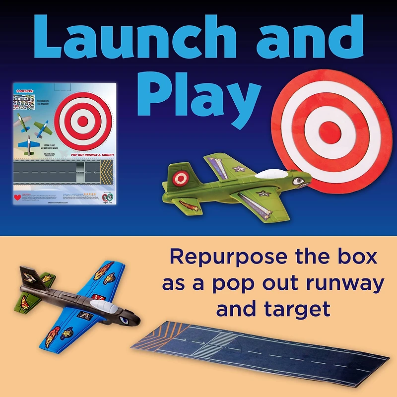 Creativity for Kids® Stunt Squadron™ Foam Flier Kit
