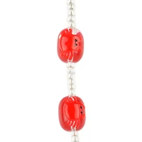 Red Crab Painted Glass Beads by Bead Landing™