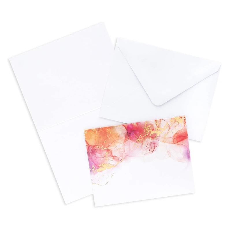 Gilded Ink Cards & Envelopes by Recollections™, 4.25" x 5.5"