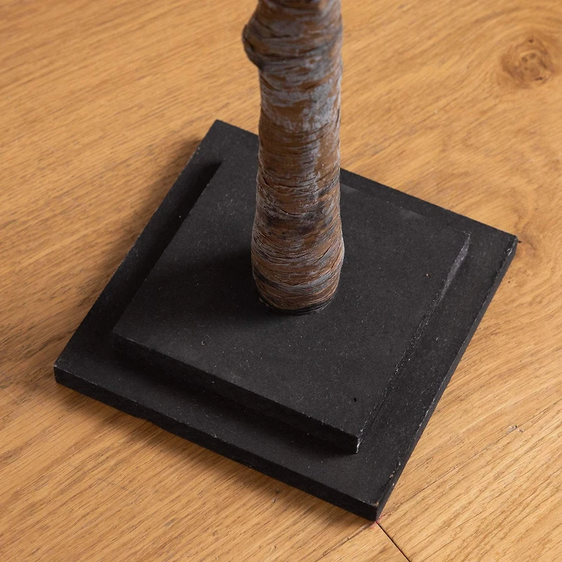 4ft. Pre-Lit Artificial Fruiting Olive Tree with Warm White LED Lights