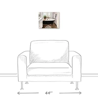 Bath Tub Scene 14" x 11" Canvas Wall Art