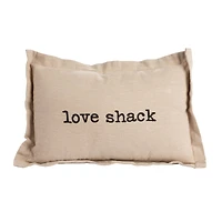 Hello Honey® Love Shack Cotton Chambray Lumbar Pillow
