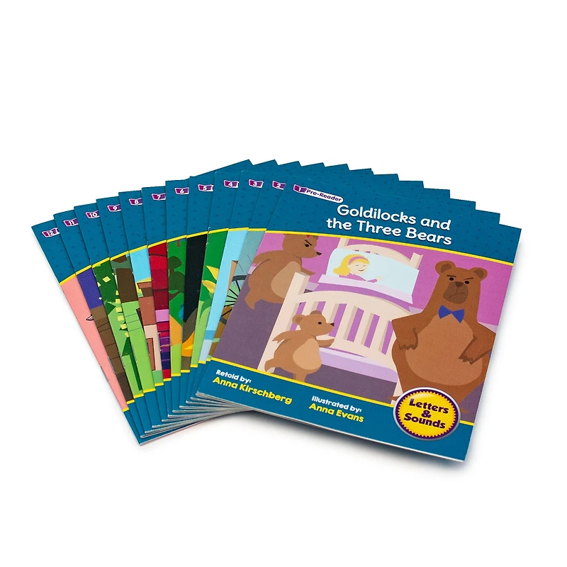 Junior Learning® Letters & Sounds Phase 1 Fiction Educational Learning Set