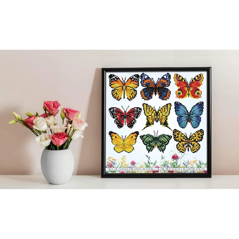 Diamond Dotz® Butterfly Showcase Diamond Painting Kit