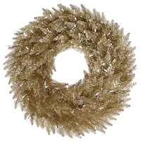 48" Unlit Champagne Fir Artificial Christmas Wreath
