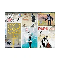 Street Art by Banksy: 1000 Pcs