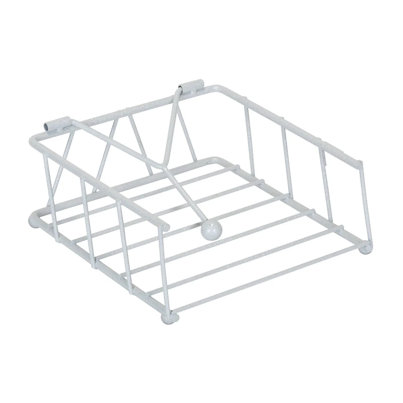 Laura Ashley White Speckled Napkin Holder