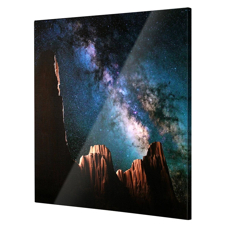 Starscape Canyon Evening Sky Glossy Wall Art