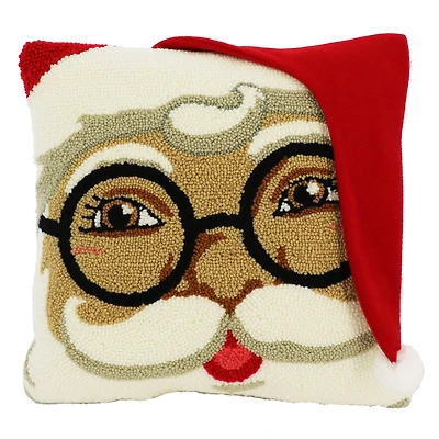 16" Santa Face Throw Pillow by Ashland