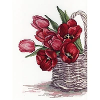 MP Studia Flower Happiness Cross Stitch Kit