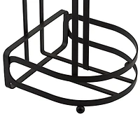 Elle Décor Noir Black Toilet Paper Reserve