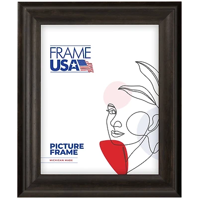 Frame USA Verona Narrow Espresso Single Image Picture Frame