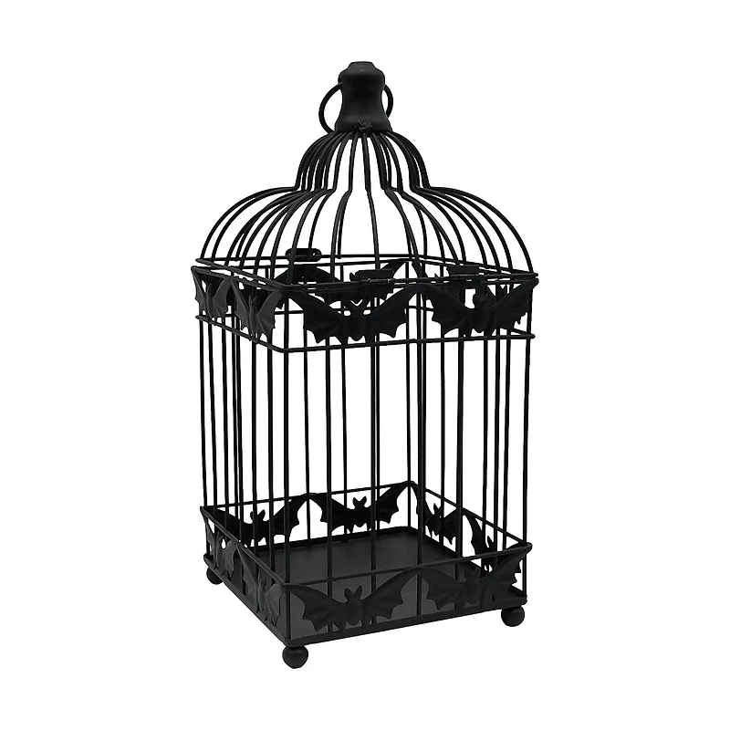 11.75" Black Metal Bird Cage by Ashland®