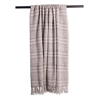 DII® Stone Adobe Stripe Throw