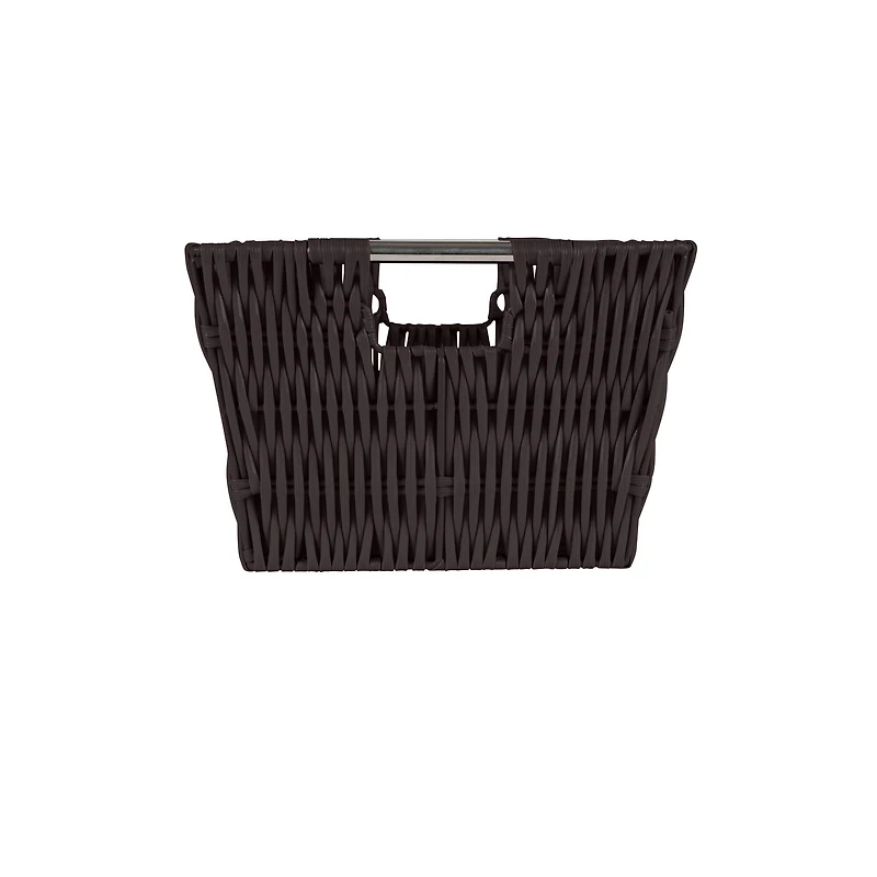 Simplify 3-Piece Rattan Tote Basket Set
