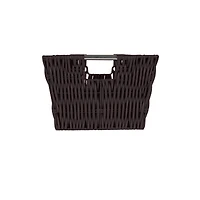 Simplify 3-Piece Rattan Tote Basket Set