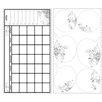 RoomMates Dry Erase Calendar Peel & Stick Wall Decal