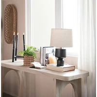 8'' Textured Metal  3 Taper Candle Holder