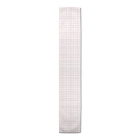 90" Pink & White Plaid Valentine's Day Table Runner