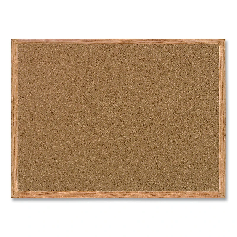 MasterVision Oak Frame Value Cork Bulletin Board