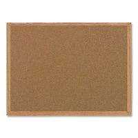 MasterVision Oak Frame Value Cork Bulletin Board