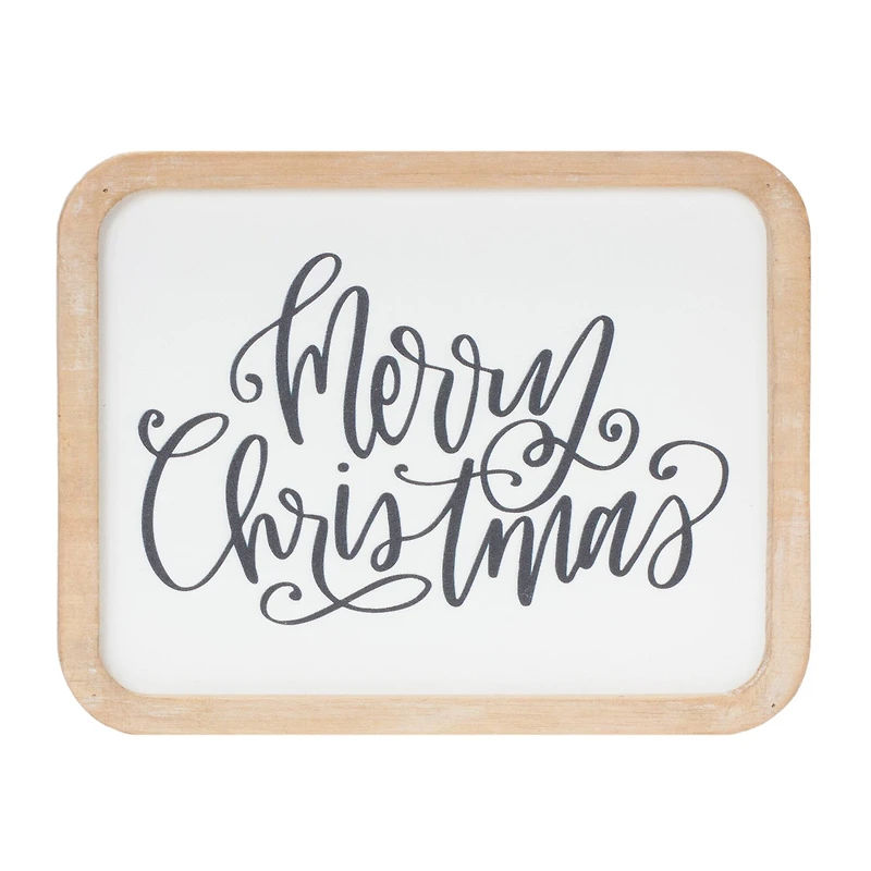 Jingle Merry Christmas Plaque Hanging Wall Décor Set