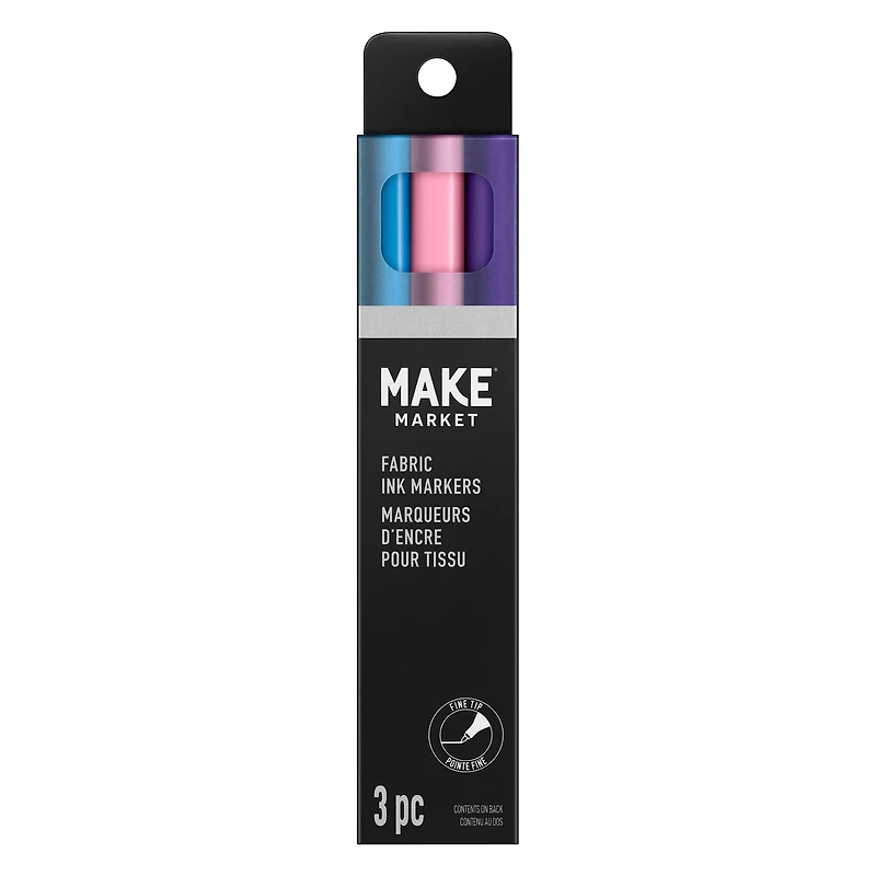 Cool Fine Tip Fabric Ink Markers by Make Market®