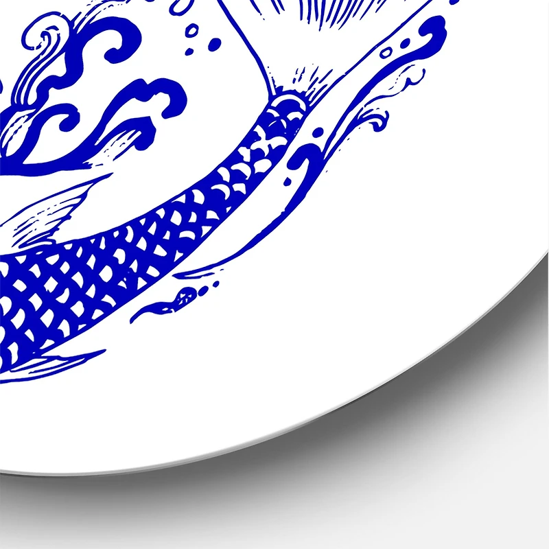 Designart - Chinoiserie Koi Fish II