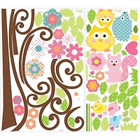 RoomMates Scroll Tree Peel & Stick Wall Decals