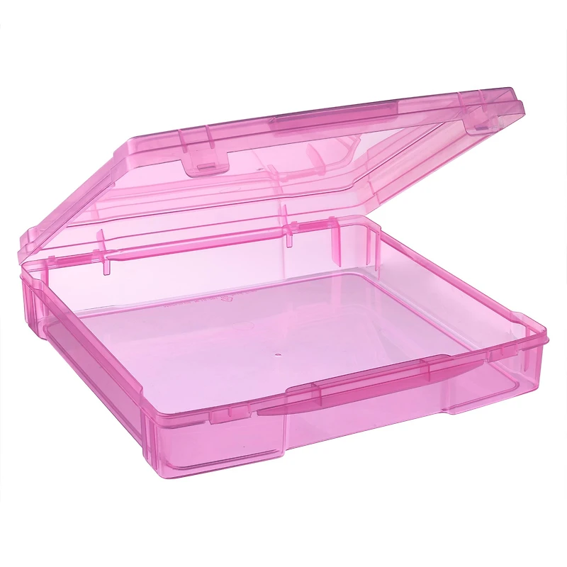 12" x 12" Pink Storage Case by Simply Tidy®
