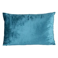 Hello Honey® 24" x 16" Floral Harmony Velvet Lumbar Pillow