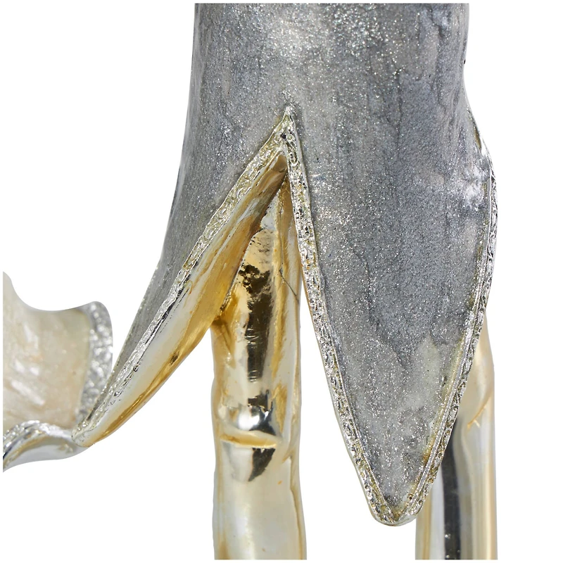 14" Gold Musician Sculpture Set