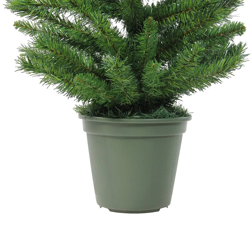 4ft. Unlit Norway Spruce Artificial Potted Christmas Tree