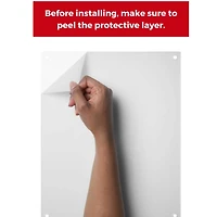 Cool Modern Frames 2 Pack Clear Acrylic Float Frame with Silver Hardware