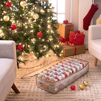 Simplify Gold Ornament Storage Organizer