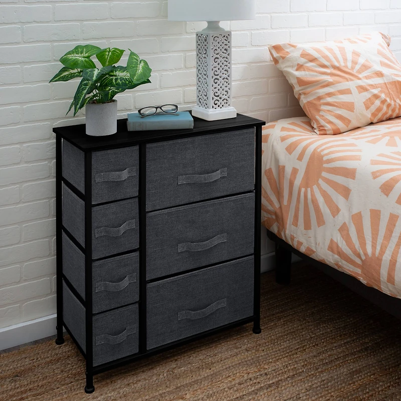 Simplify 7 Drawer Storage Dresser