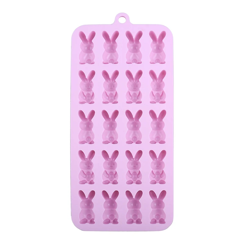 Mini Easter Bunnies Silicone Candy Mold by Makery™