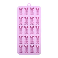 Mini Easter Bunnies Silicone Candy Mold by Makery™
