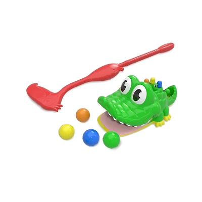 Putt The Ball Into The Gator's Mouth To Score Game