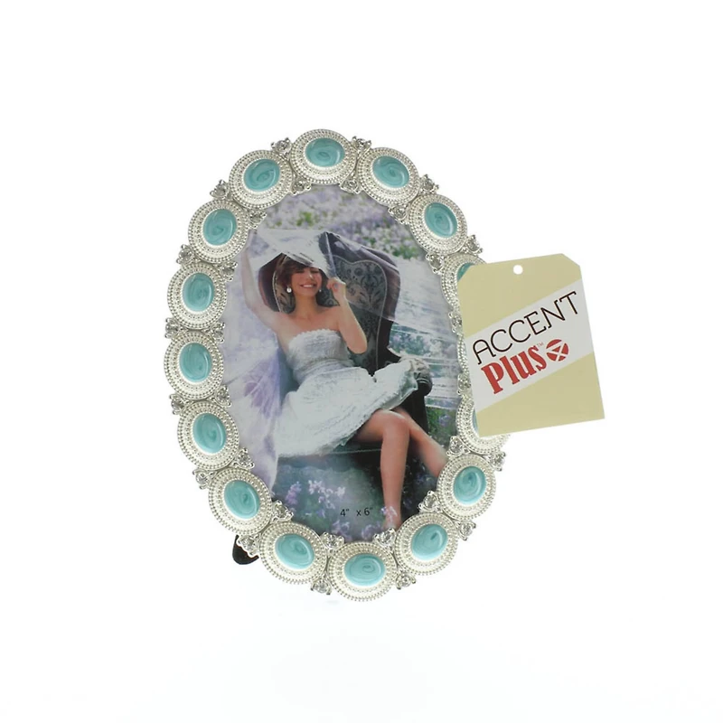 Sea Cabochon 4" x 6" Photo Frame
