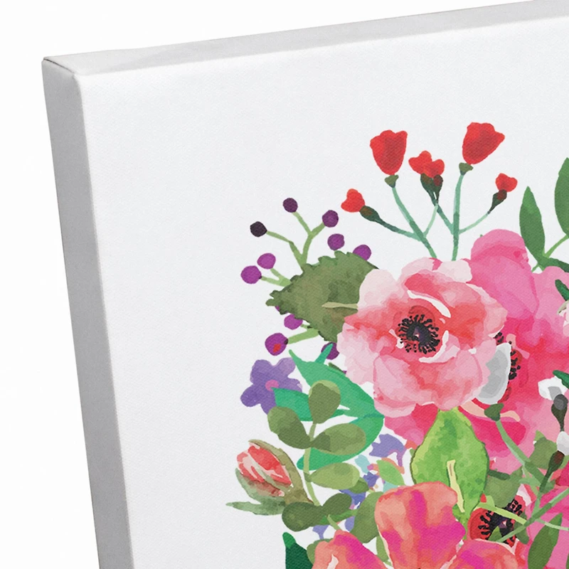 Love Lives Here Canvas Wall Art